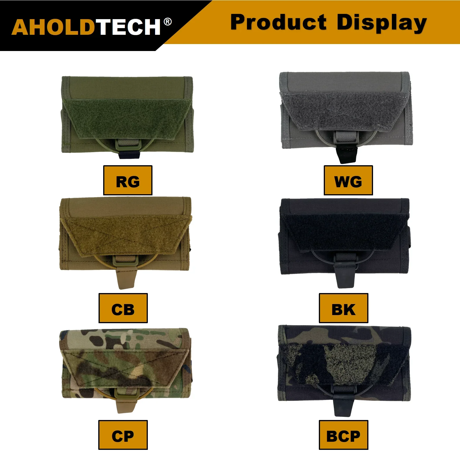 Imagem -05 - Aholdtech-tactical Mobile Holder Pouch Mapa Placa de Navegação Molle Bolsa Dobrável Transportador Tático Colete Pendurado Equipamento de Peito