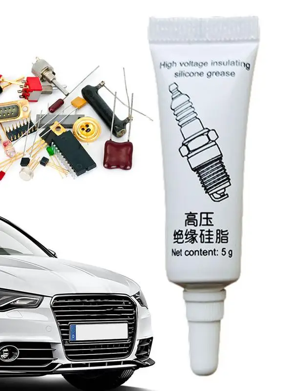 Portable Dielectric Grease For Electrical Connectors Lubricate High-voltage Insulation Silicone Grease Vehicle Accessories