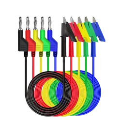 1 Pc Test Lead Kit 4Mm Banana Plug To Test Hook Cable Replaceable Multimeter Probe Test Wire Probe Alligator Clip