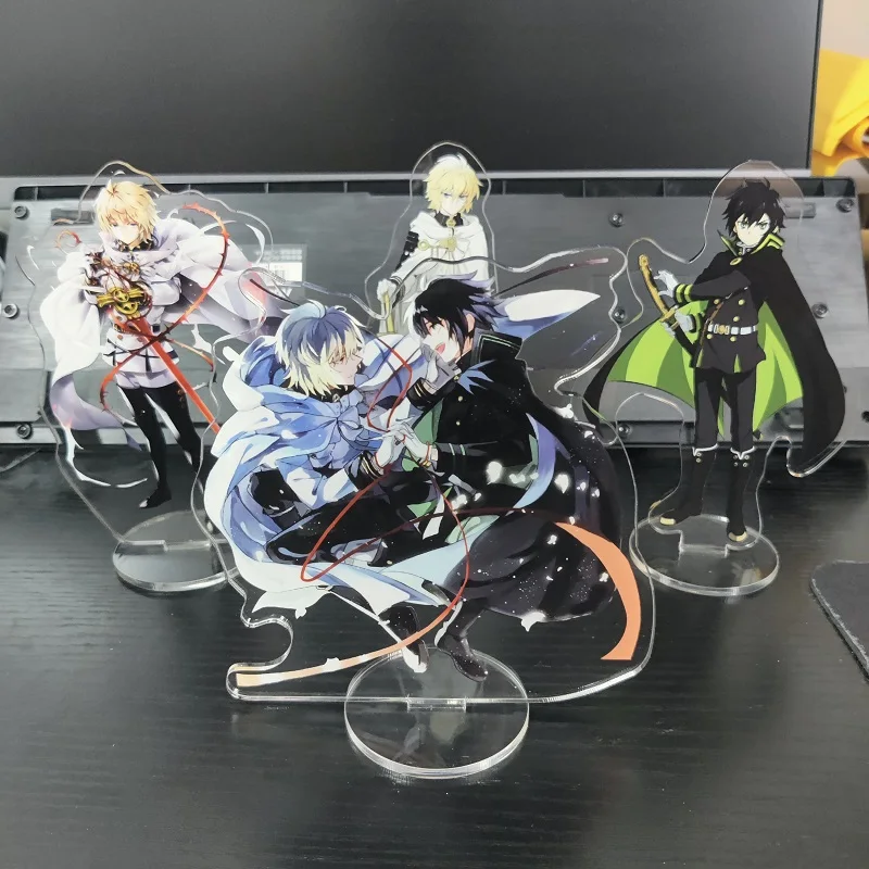 Seraph Of The End Anime Figure Yuichiro Hyakuya New Model Acrylic Double-Sided Stands Model Desk Decor Creative Gifts Hot Sale