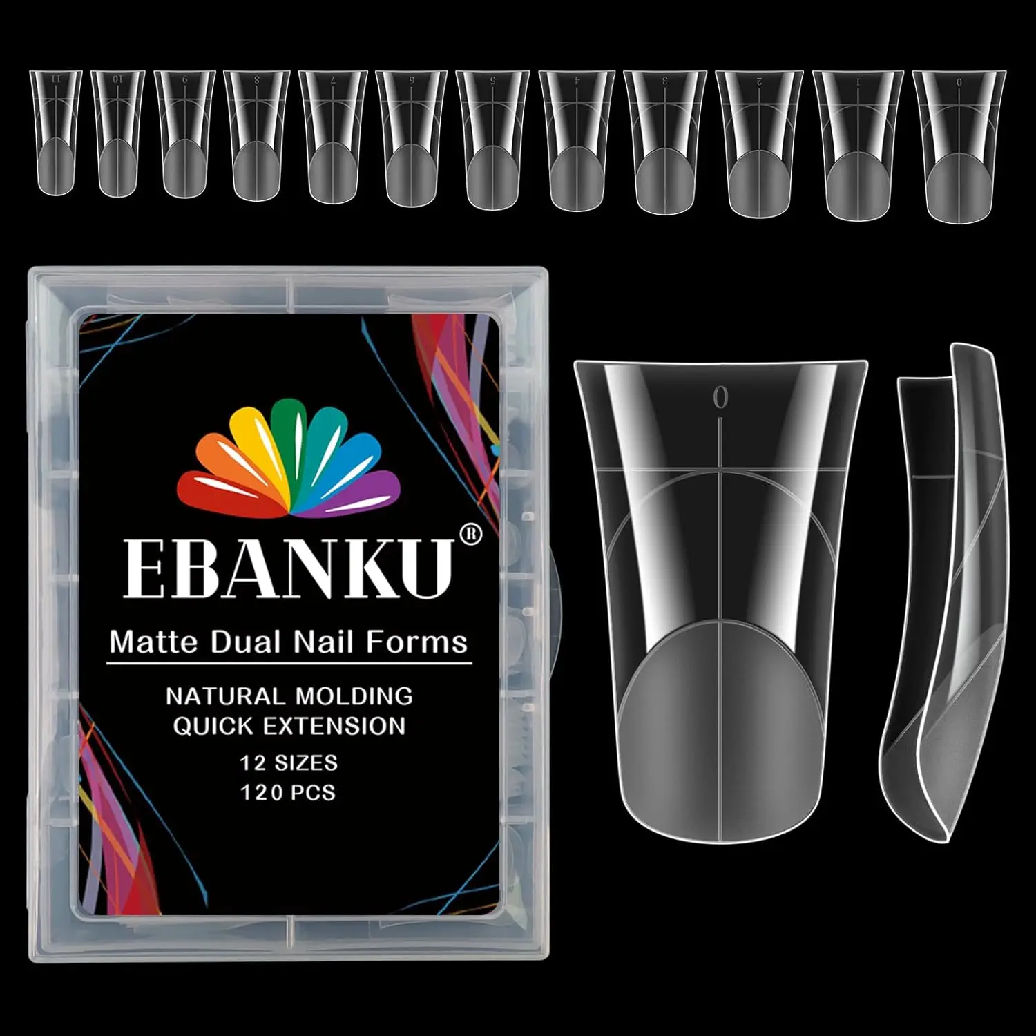

Ebanku 120 шт. Набор для ногтей Poppit, многоразовая капсула в форме утки, американский гель для наращивания ногтей, полный набор для искусственных ногтей для женщин и девочек