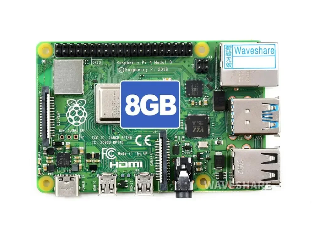 2025 Hot sales Raspberry Pi Compute Module 8GB RAM Raspberry pi 4 Model B for DIY
