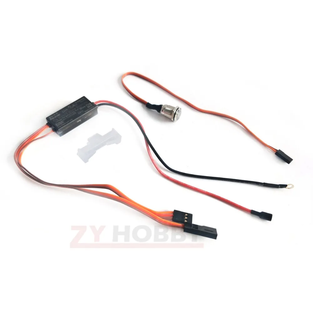 RCEXL On Board Glow System Glow Plug Driver Ignition Drive For Fixed Wing Nitro RC Airplane