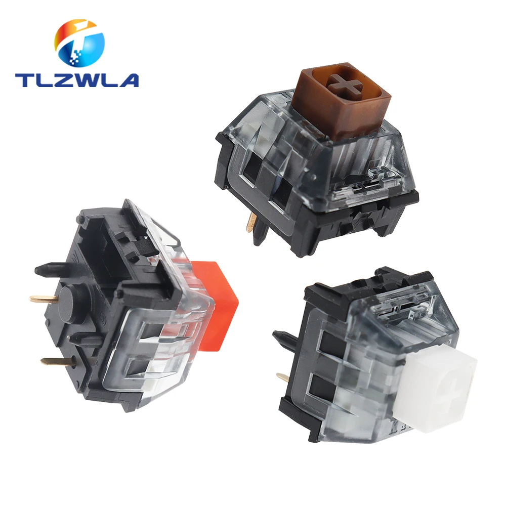 5PCS Kailh Box V2 Switch BOX White Red Brown Switches for Custom DIY Mechanical Keyboard 5Pin RGB Compatible Cherry MX Switchs