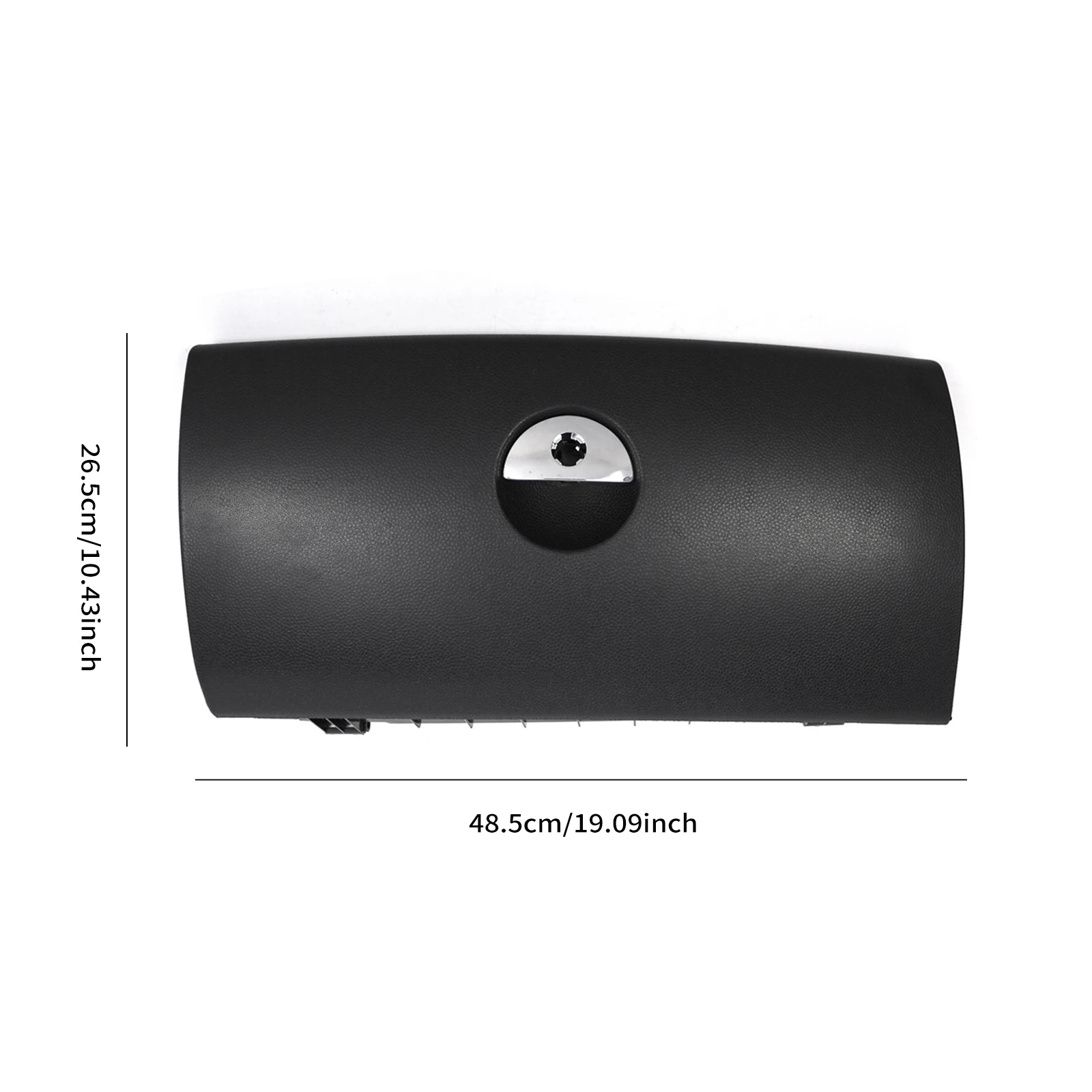 Glove Box Door Lid, Car Lockable Dash Glove Box Door Cover Replacement for BMW Mini R50 R52 R52 (S) R53 2001-2008