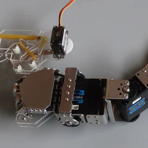 مجموعة مثبتة على ذراع روبوتية قابلة للبرمجة ، 3 DOF ، يسار ويمين ، يد بشرية مع مناور بخمسة أصابع ، مؤازرة للروبوتات أعلى 12 مبيعات ذراع روبوتية صناعية - No8