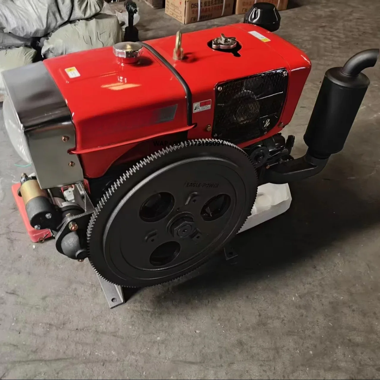 The S1115NTD Is an Electric Start Single-cylinder 125cc Water-cooled Engine Suitable for Agricultural Applications.