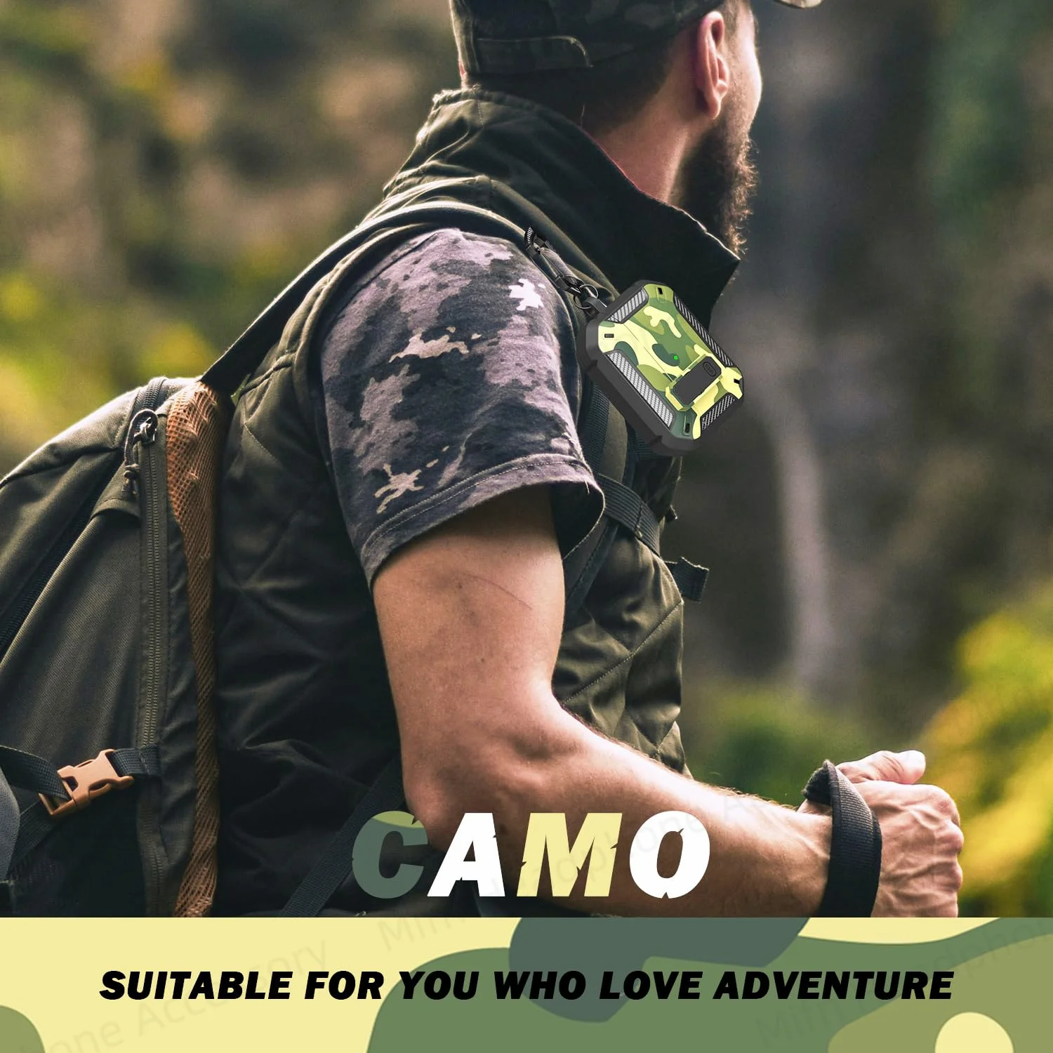 ﻿   Para nuevo 2024 AirPods 4ta generación funda de fibra de carbono con Kit de limpieza funda protectora a prueba de golpes para Airpods 4 ANC funda