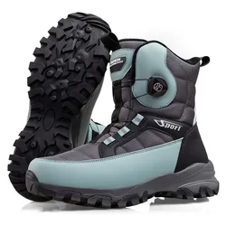 2025 Winter New Thick-soled Non-slip Comfortable Lightweight Velvet Outdoor Cotton Boots Men