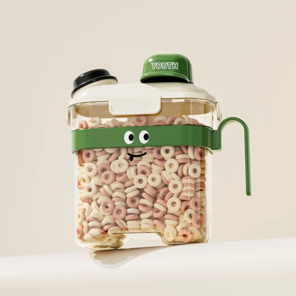 

Durable Moisture-Proof Rice Bucket Fall-resistant Sealed Grain Tank Cartoon Large Capacity Grain Storage Can Cereal