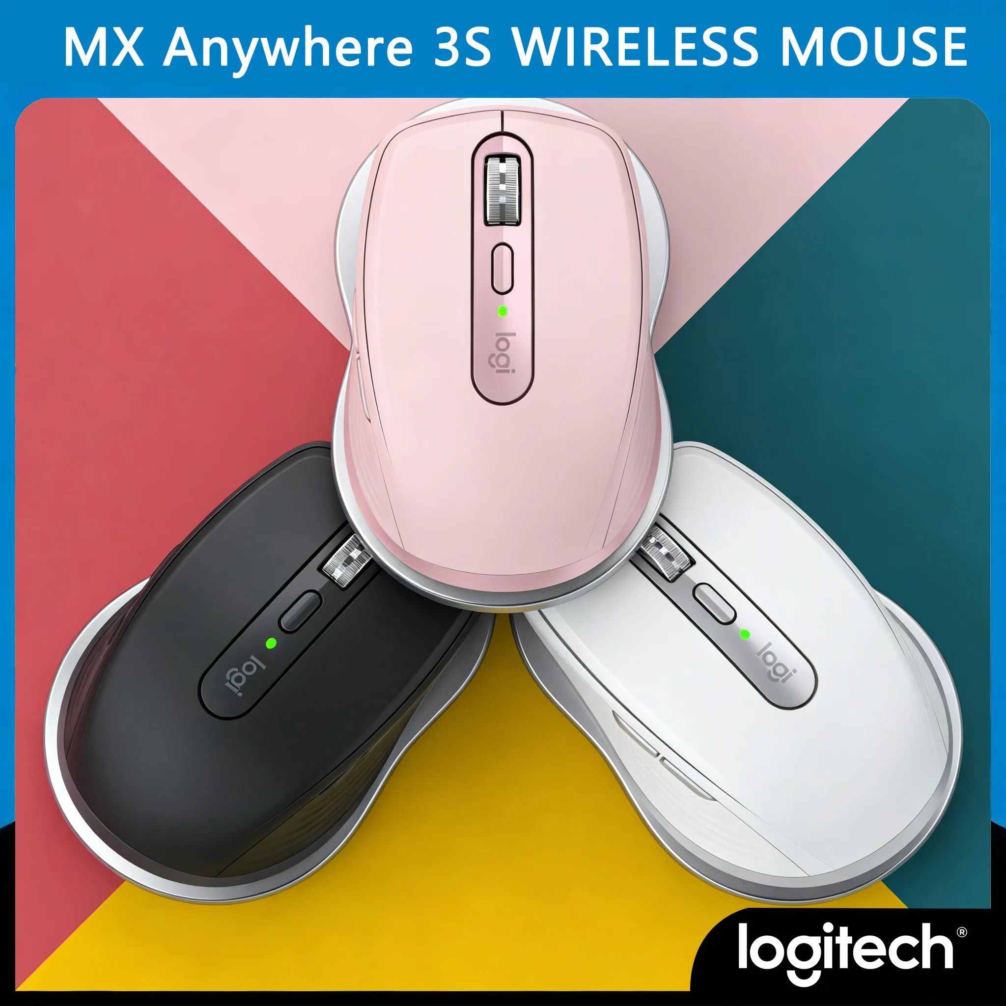 

Logitech MX Anywhere 3S - Compatible with Windows, macOS, Linux, and More