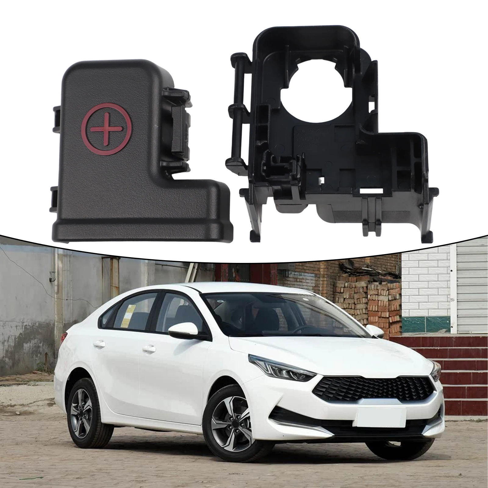 For Kia For Soul 2016-2019 Positive Terminal Cover Terminal Cover Car Repair 1 Piece Included Direct Replacement