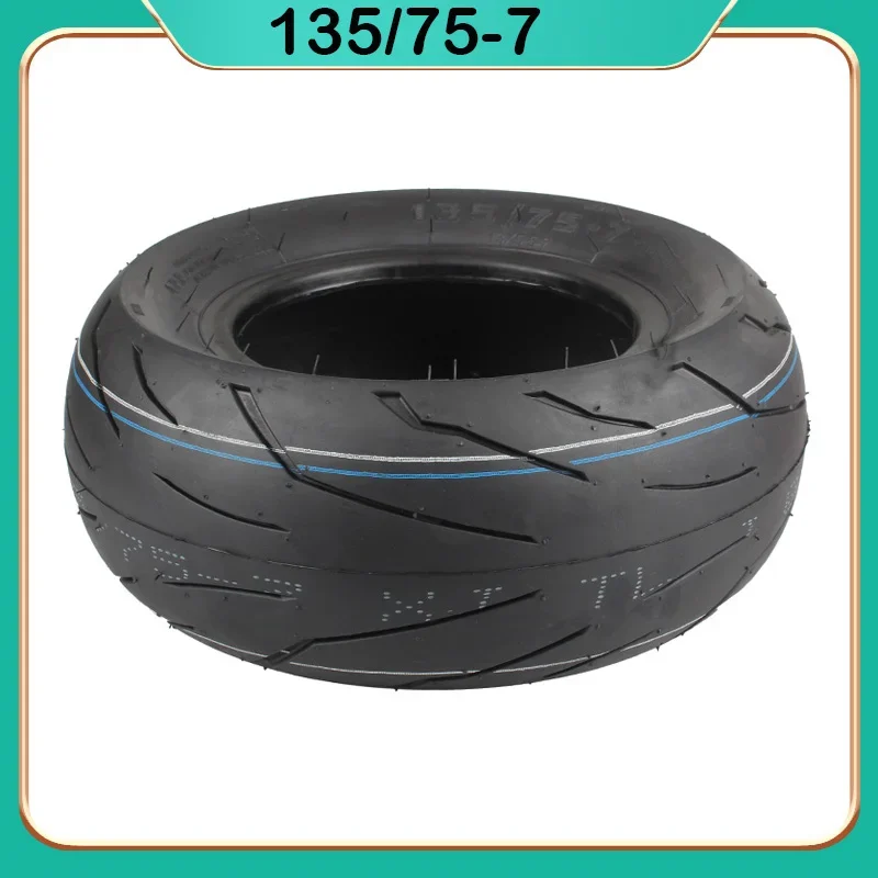 XUANCHENG 135/75-7 Vacuum Tyre for Teverun Fighter Supreme 7260R and Dualtron X Escooter 13*5.5-7 Wear-resistant Tubeless Tire