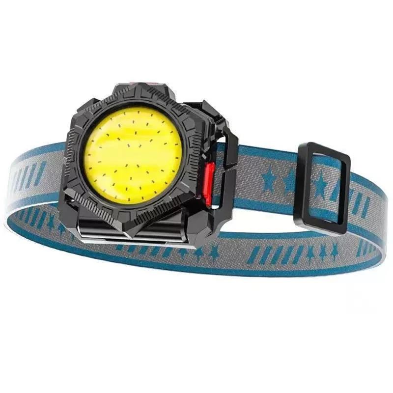 Portable LED Wrist Light Mini Flashlight USB Rechargeable Watch Lamp Wrist Lighting Torch Flashlight-ELEC