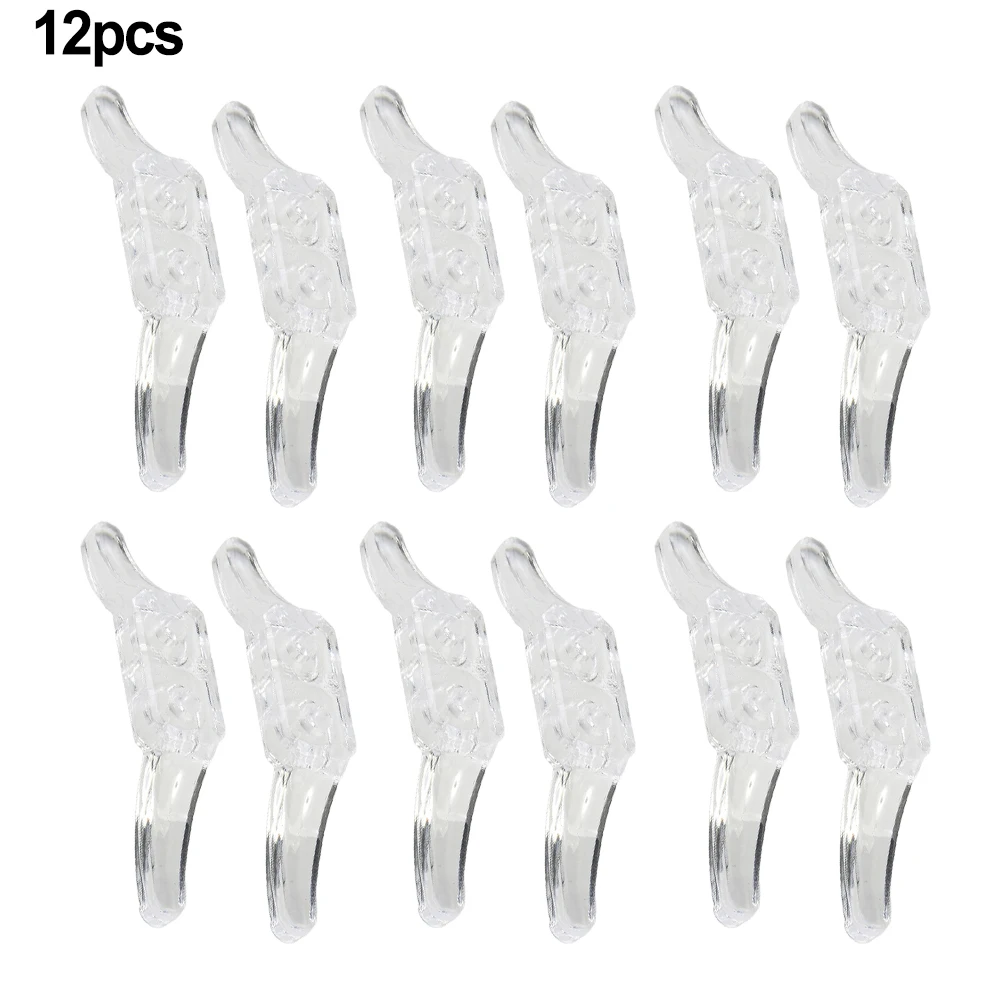 4/8/12PCS Curtain Position Hook For Curtain Cord Positioning Hook Roller Shutter Cord Fittings Roller Blind Chain Fixation Hook