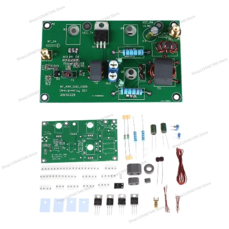For 45W SSB AM Linear Power Amplifier CW FM HAM Wireless  HF DIY Kit