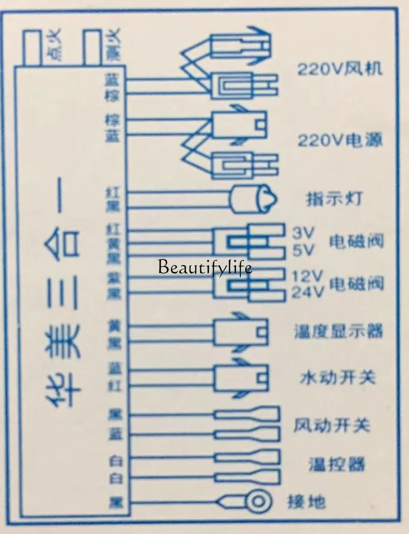 

Universal strong exhaust water heater pulse igniter, gas water heater integrated controller universal igniter
