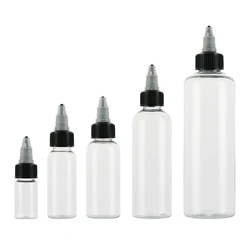 5-250ml Squeeze Dropper Bottles Plastic Eye Drop Bottle Twist Top Cap Liquid Paint Ink Dispenser Glue Applicator10ml 50ml 100ml
