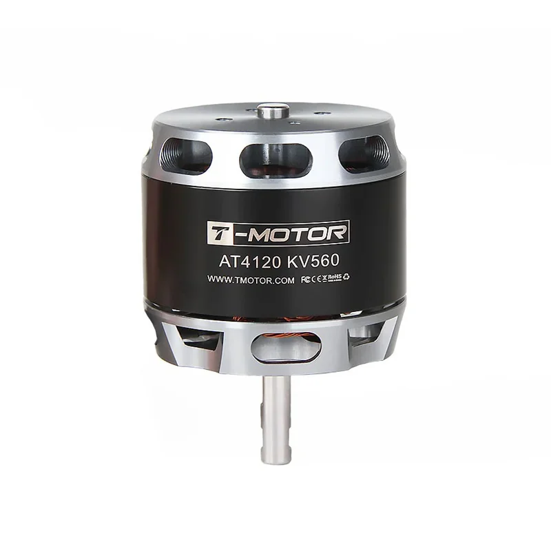 RoRusRC Airplane Parts T-MOTOR AT4120 250kv 500kv 560kv Long Shaft BLDC Motor