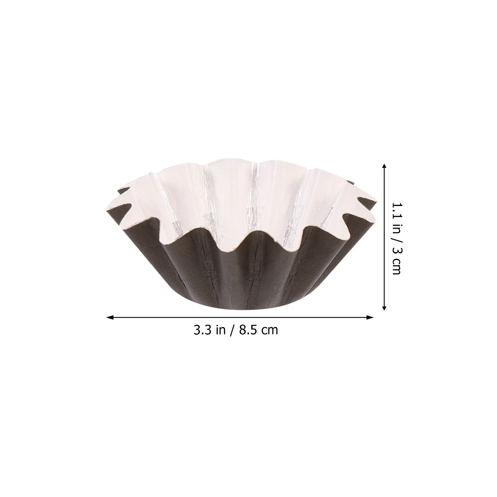 50Pcs Wax Melting Warmer Liner Plates Black Leak-Proof Electric Wax Melt Warmers Aromatherapy Warmer Bowls Essential Oil