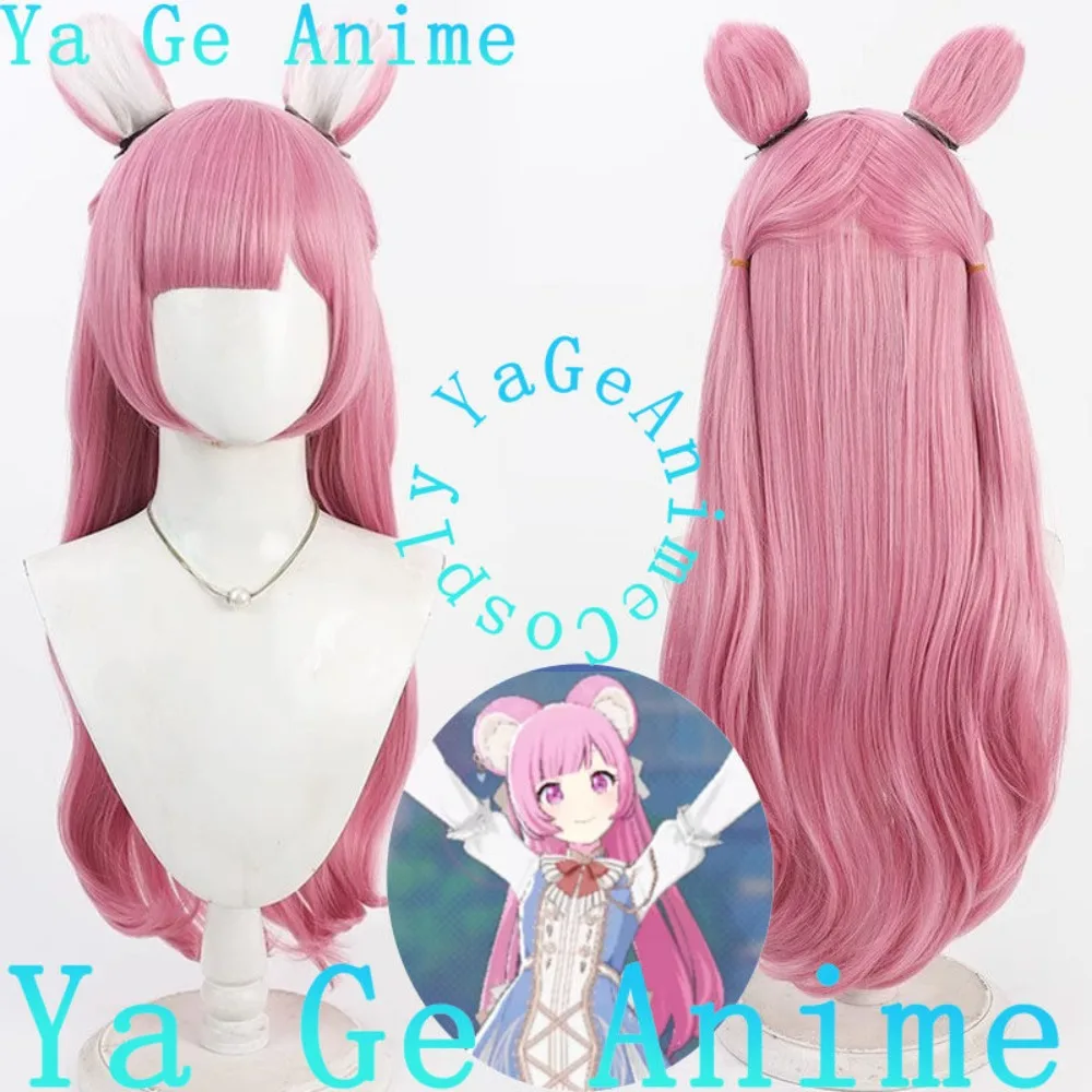 

Аниме-альти-шоу, ролевая игра, парик, используемый для аниме-танцевальных вечеринок, проект SEKAI Houshou, парик для косплея, уши