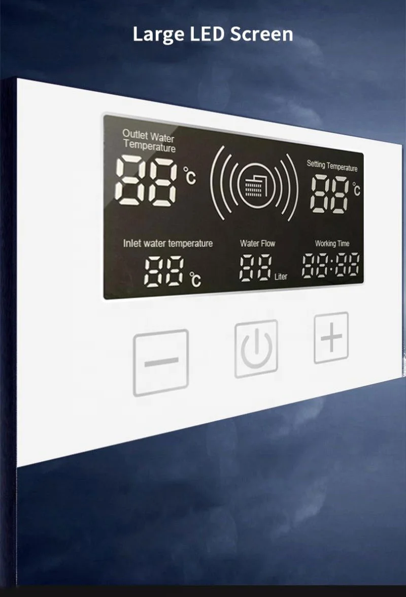 Cafos 벽걸이 전기 인스턴트 탱크리스 온수기, 샤워용 ABS 온수기, 8KW, 9KW, 11KW, 220v