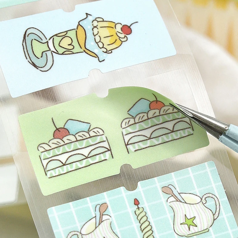 Taśma do wycinania w stylu Cute, seria Happiness Roaming, 40 mm * 3 m, urocze zwierzęta i kwiaty, do scrapbookingu DIY, estetyczne naklejki papiernicze.