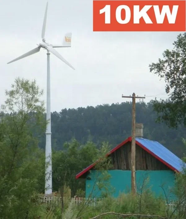 Hot Sale 10kw Wind Turbine Price/ Residential Wind Power Price/ 10000 Watt Wind Generator For Farm