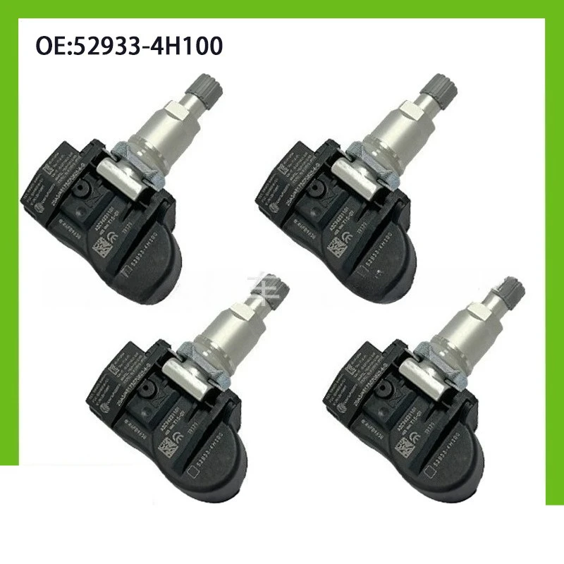 

52933-4H100 1/4pcs TPMS Tire Pressure Sensor for Hyundai Accent Sportage For Hyundai H-1 Combi Van H100 Van I800 iLoad Starex