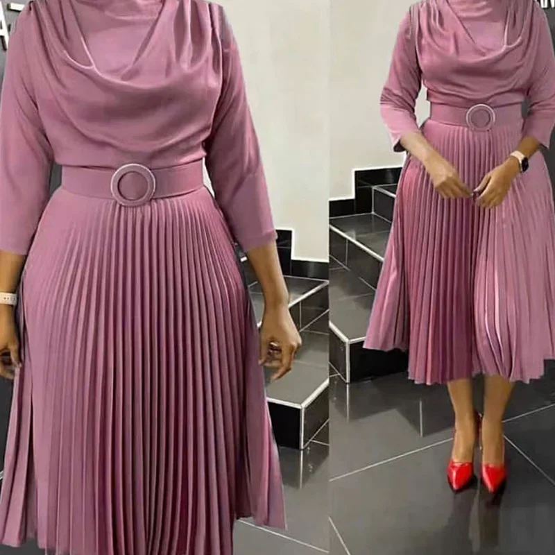 2025 Elegant African Dresses for Women Spring Summer Africa Clothing Office Lady Party Slim Dress Dashiki Ankara Outfits Robe
