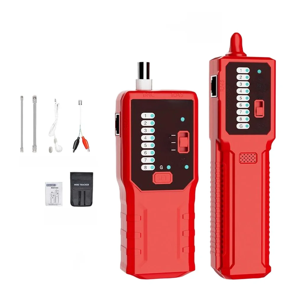 GD601 Cable Verification Tool for RJ45 RJ11 BNC Lines with Accurate Break and Short Location on Non Live Circuits