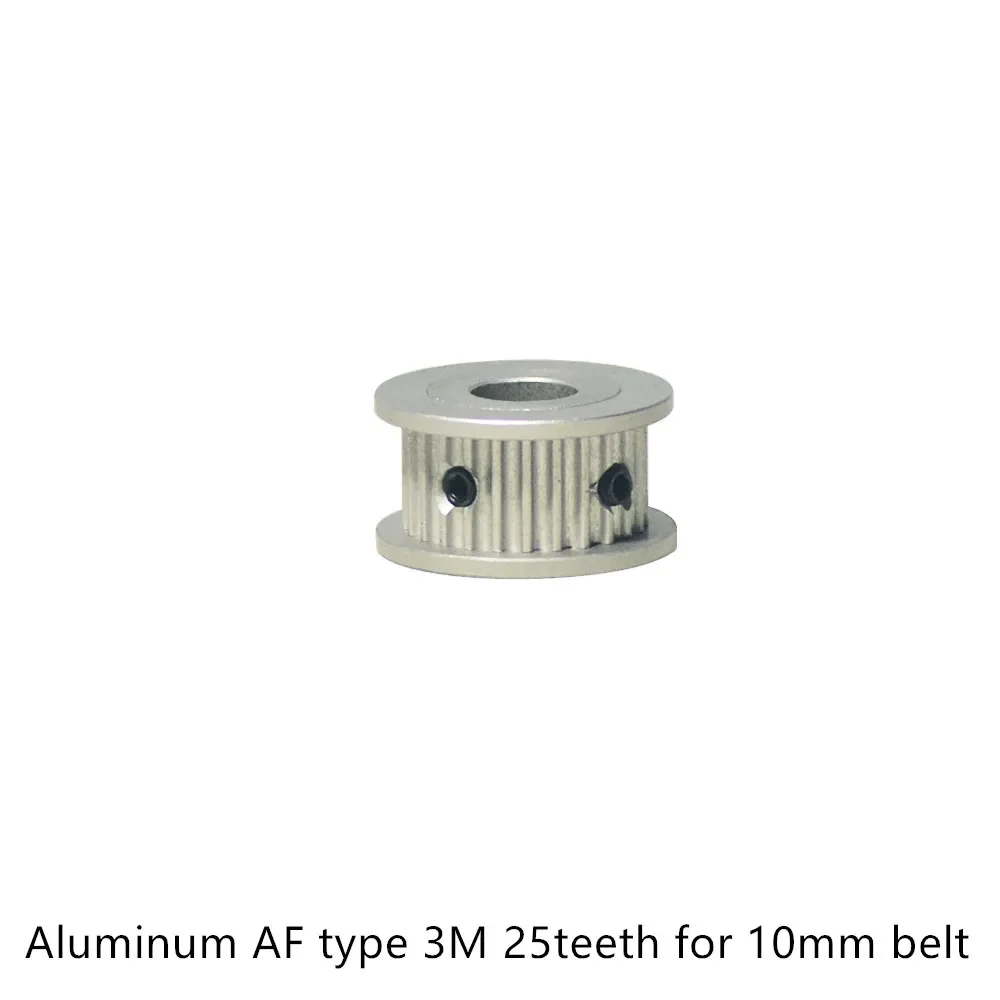 LINK CNC AF type 25 teeth 3M Timing Pulley Bore 7mm 8mm for belt width 10mm used in linear pulley 25Teeth 25T
