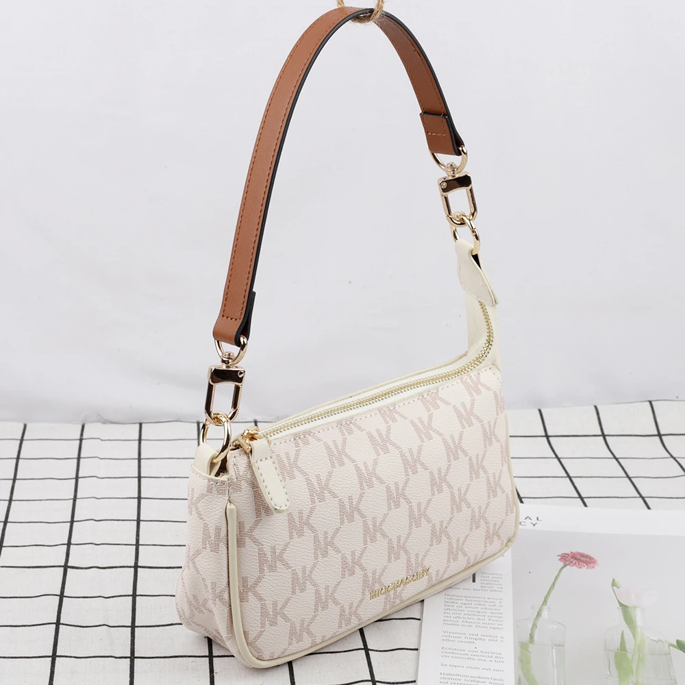 Genuine Leather Bag Strap With Silver Gold Hardware Shoulder Strap Handbag Strap For Obag Handle High Quality Bag Accessories