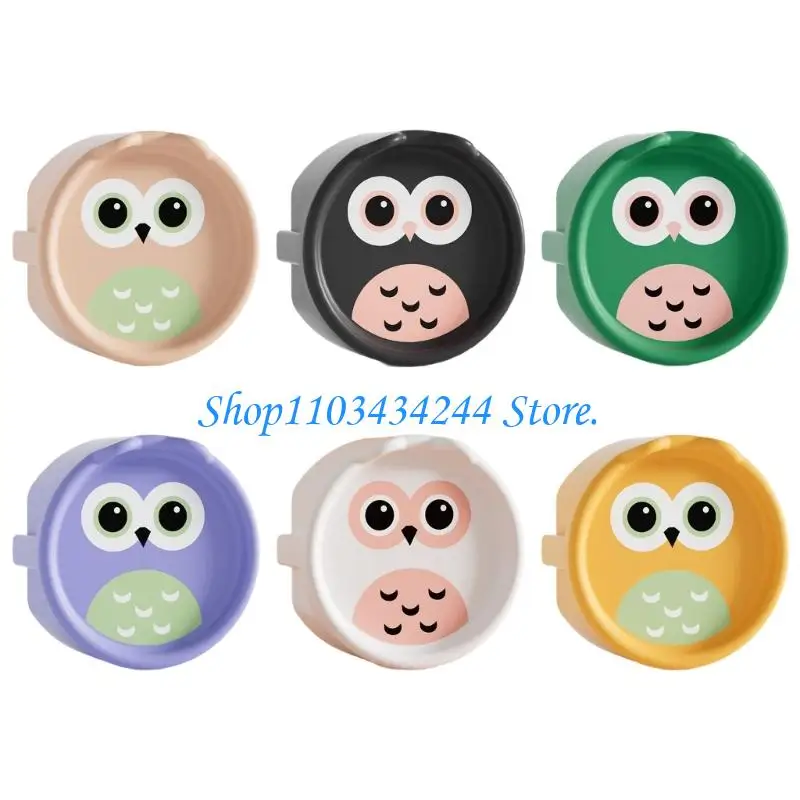 

G2TC 6Pcs Flexible Silicone Owl Outlet Cover Childproof Safety for European Socket
