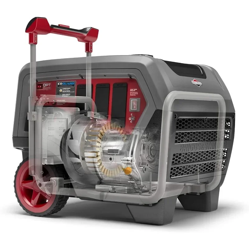 home.Briggs & Stratton Q6500 Quiet Power Series Inverter Generator | CO Guard, 6500 starting watts