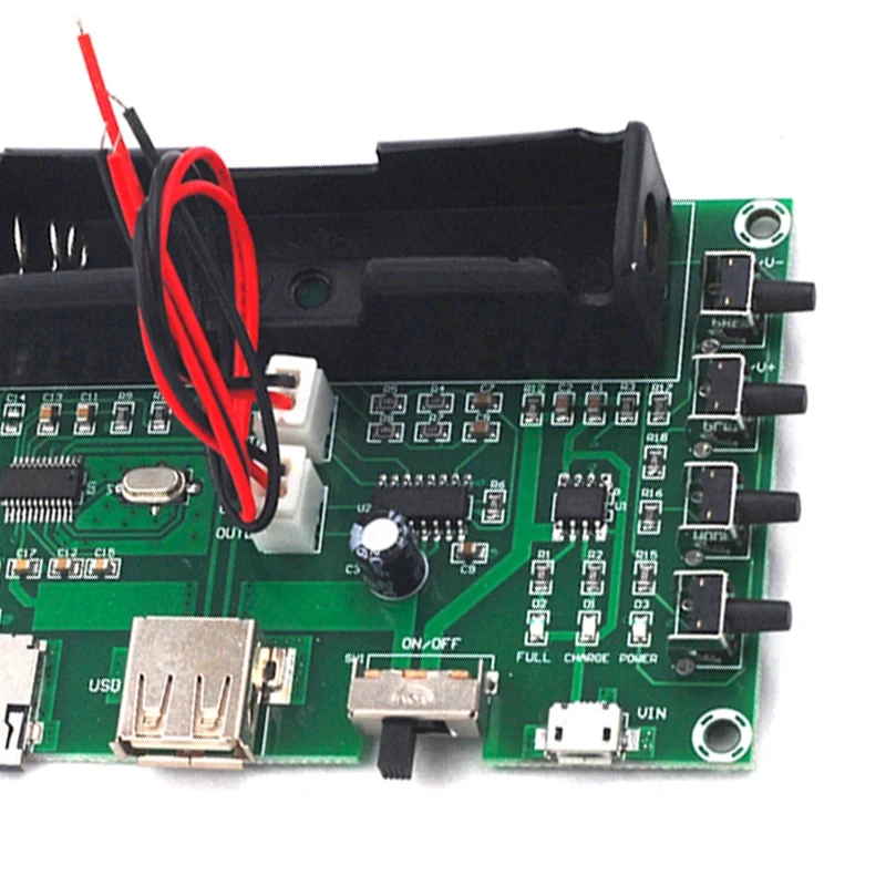 Imagem -06 - Placa Amplificador de Potência Bateria de Lítio Bluetooth Potência Digital 10w Faça Você Mesmo Pequeno Orador Recarregável Xh-a150