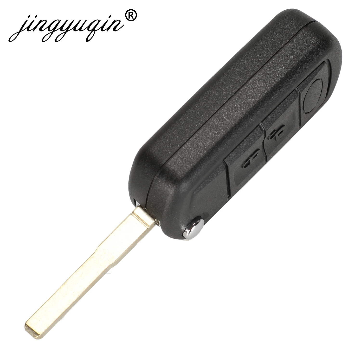 jingyuqin Rechargeable 315Mhz /433MHz ID46 PCF7941 Flip Remote Control Car Key Fob For Range Rover Sport Land Rover Discovery 3