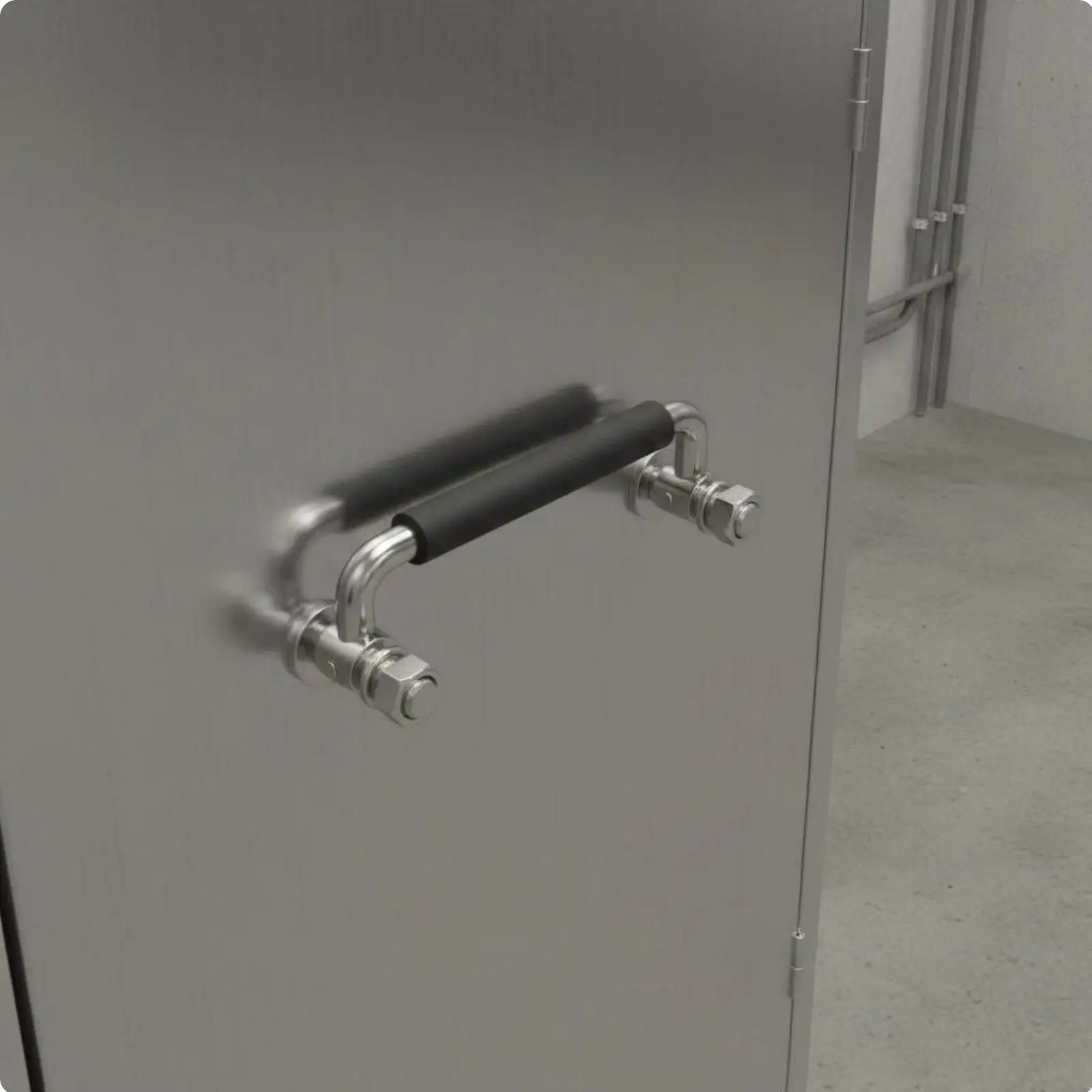 LS506 Folding Cabinet Handle Industrial Strength Space Saving Pull for Toolboxes Storage Solutions