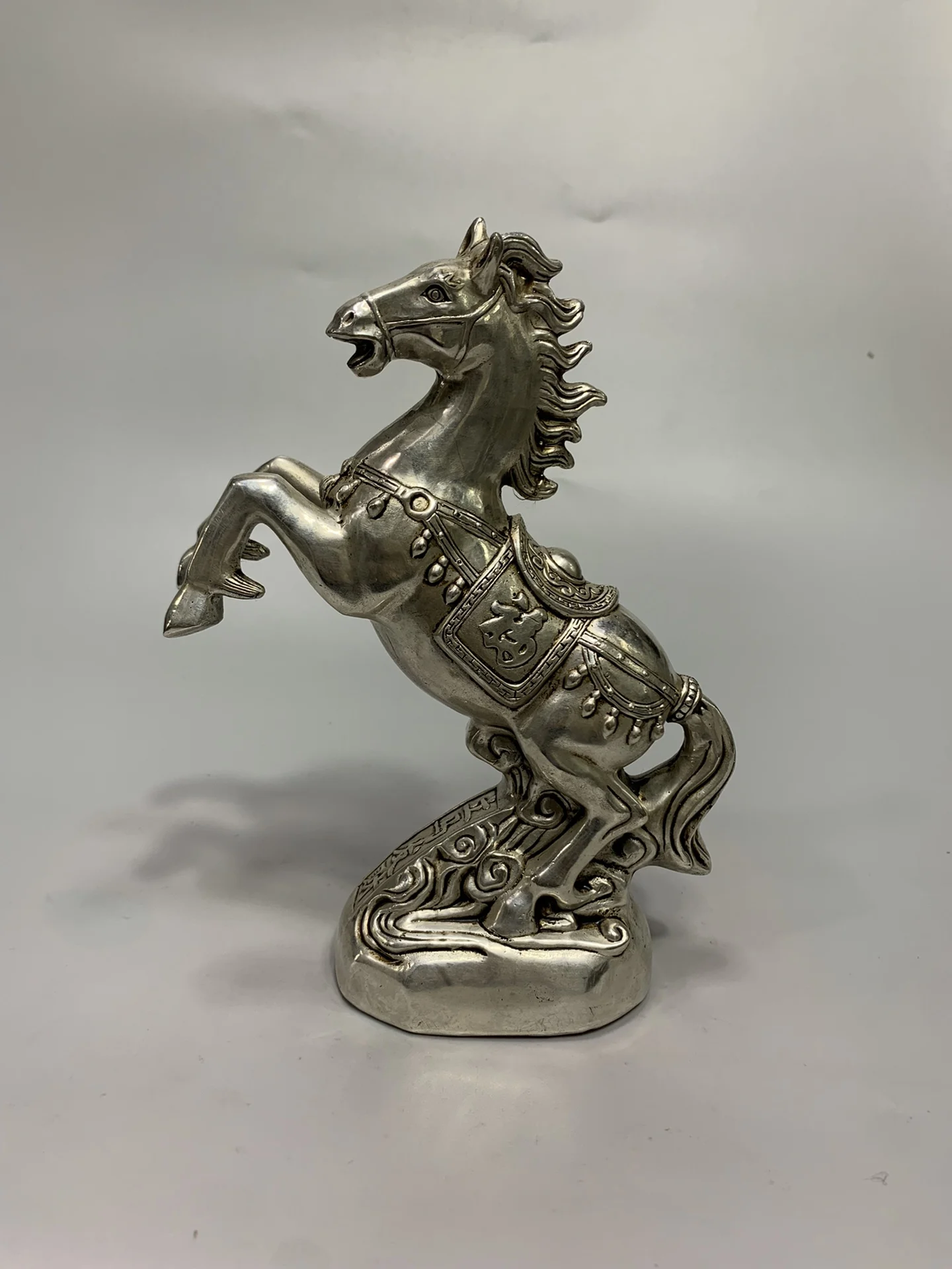 Bronze horse Chinese style immediately fortune blessing horse home office desktop handicraft decoration