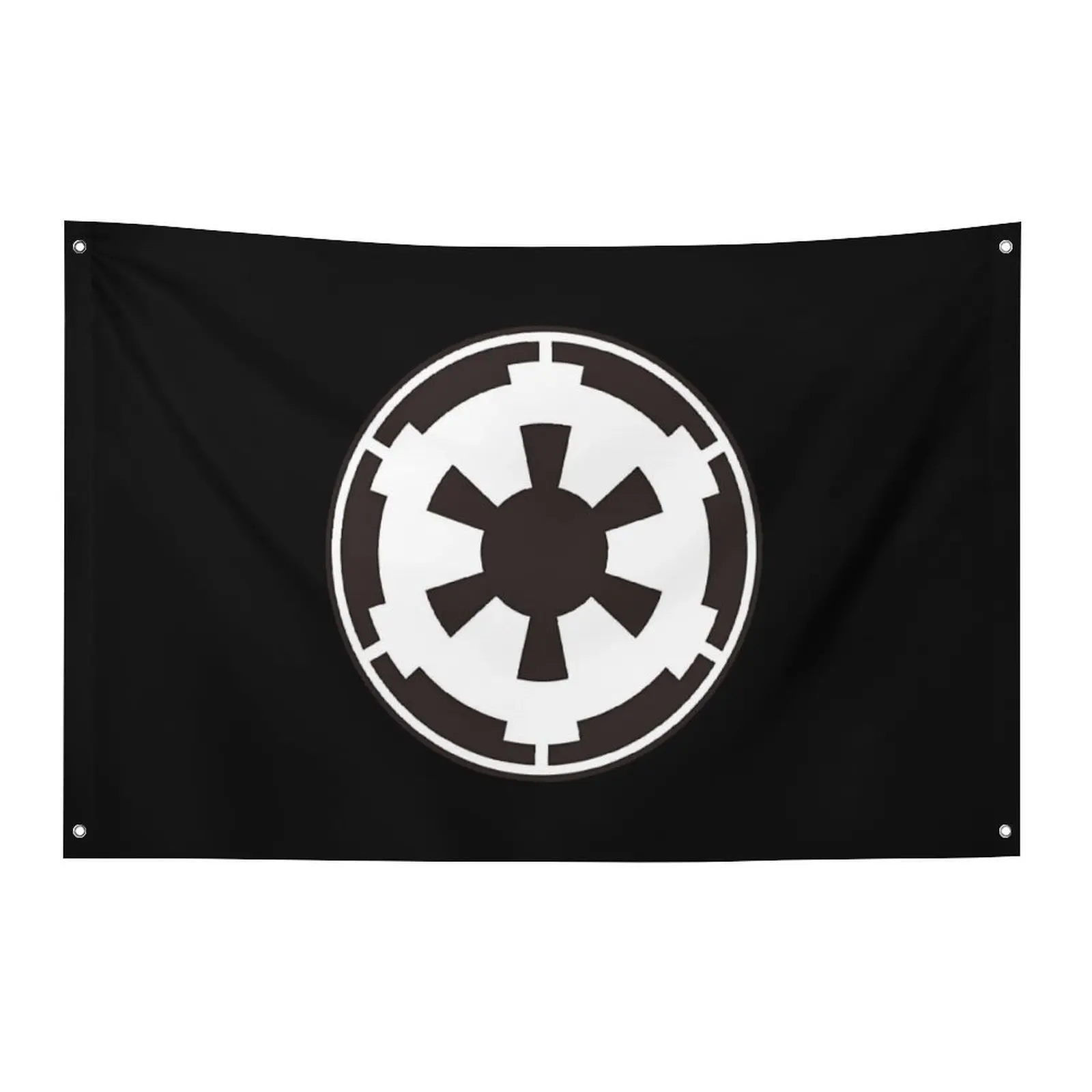 3x5 pies la primera bandera del imperio galáctico Flaga decoración al aire libre barbería decoración de garaje tapiz banderas personalizadas para dormitorios