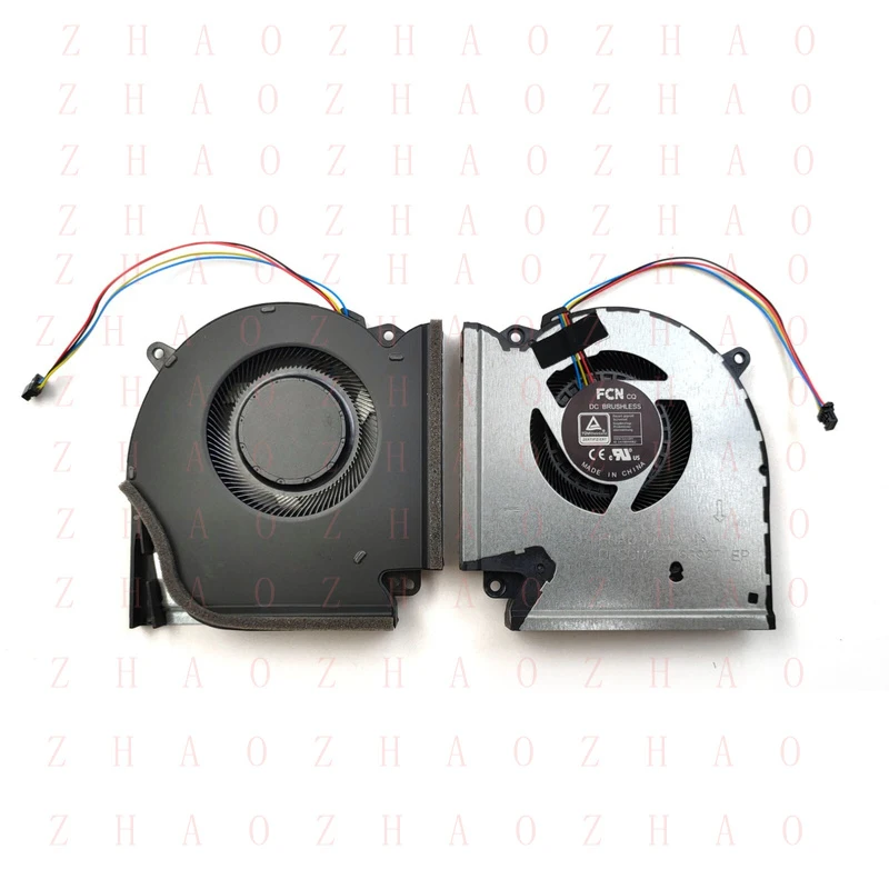 L+ for Asus ROG Strix G513QR G533Q G533Z G533ZW G713QR G733QS CPU Cooling Fan 12V