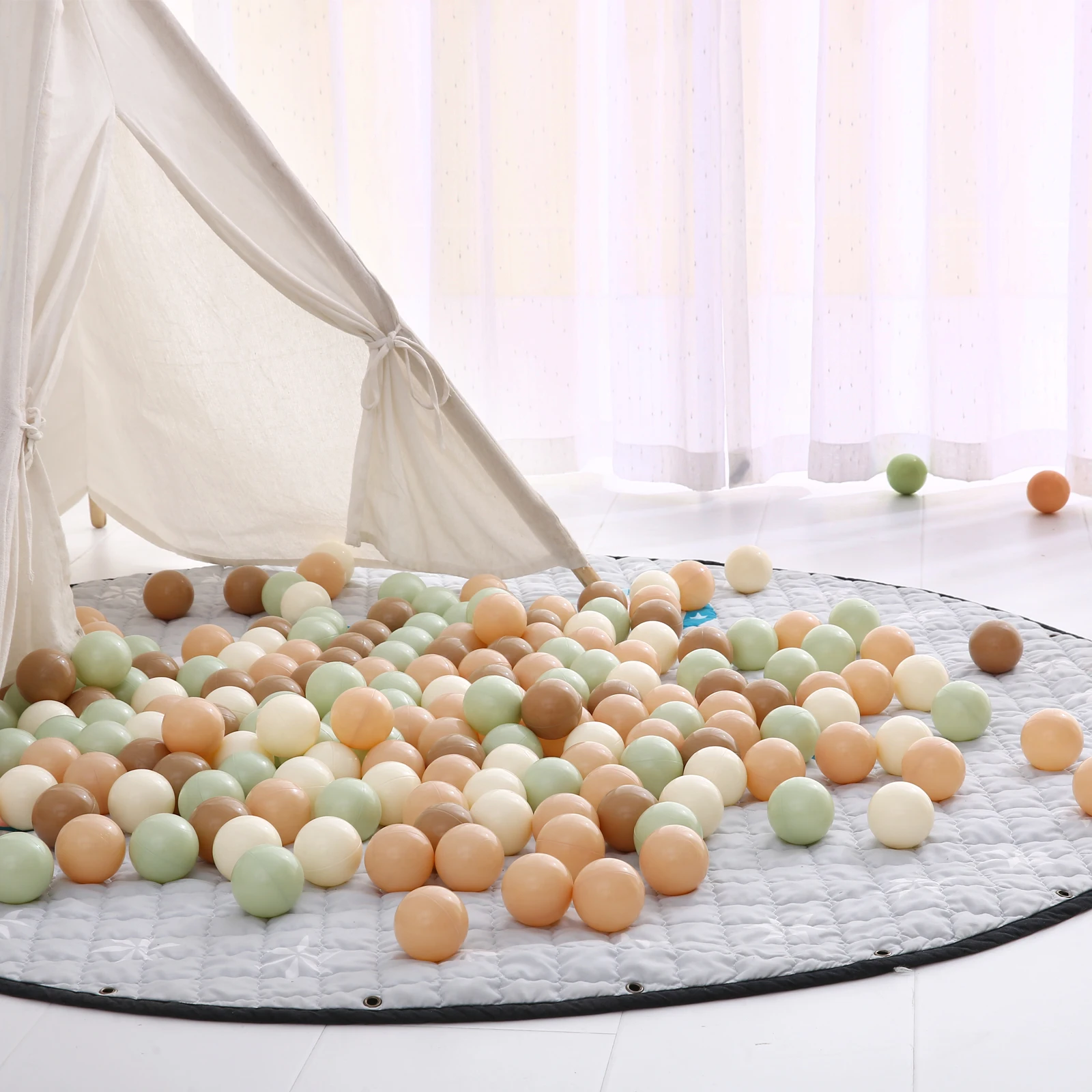 5.5 CM 100/200 pz Multicolor Palla di Plastica Pit Palle Per Bambini Divertente Piscina D'acqua Oceano Palla Attività All'aperto Decorazione Della Stanza giocattoli