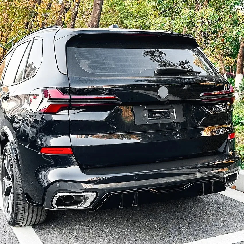 2019 To Up For Bmw X5 G05 M Sport MP Style Rear Bumper Lip Diffuser Spoiler Splitter Protector Car Accessories By ABS Body Kit