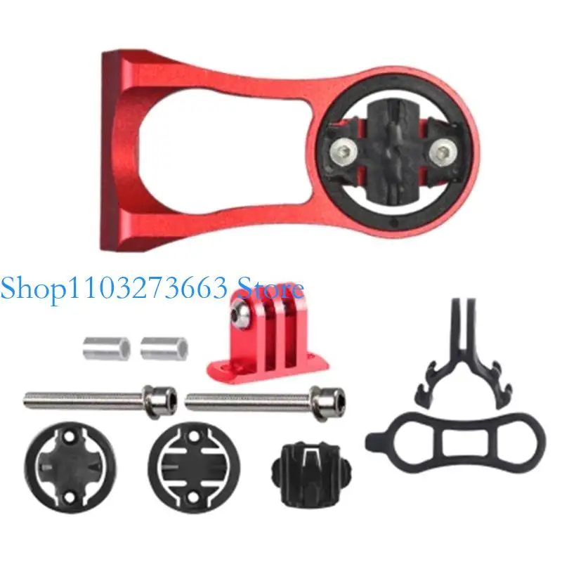 

652F Bicycles Computer Camera Stem Brackets Extension Mount Handlebars Adjustable Holder for Cycling Bicycles Computer Mount