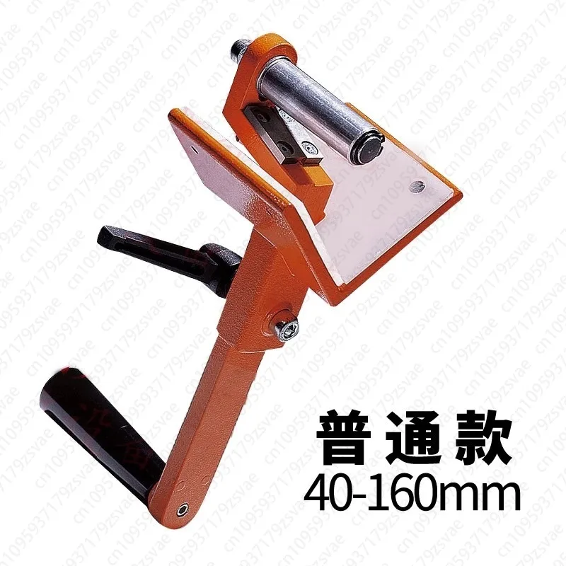 Rohr-Anfasgerät, Rohröffnung, Abrunden, Anfasen, Trimmmesser, 63/160 PVC/PE, Rohrentgraten