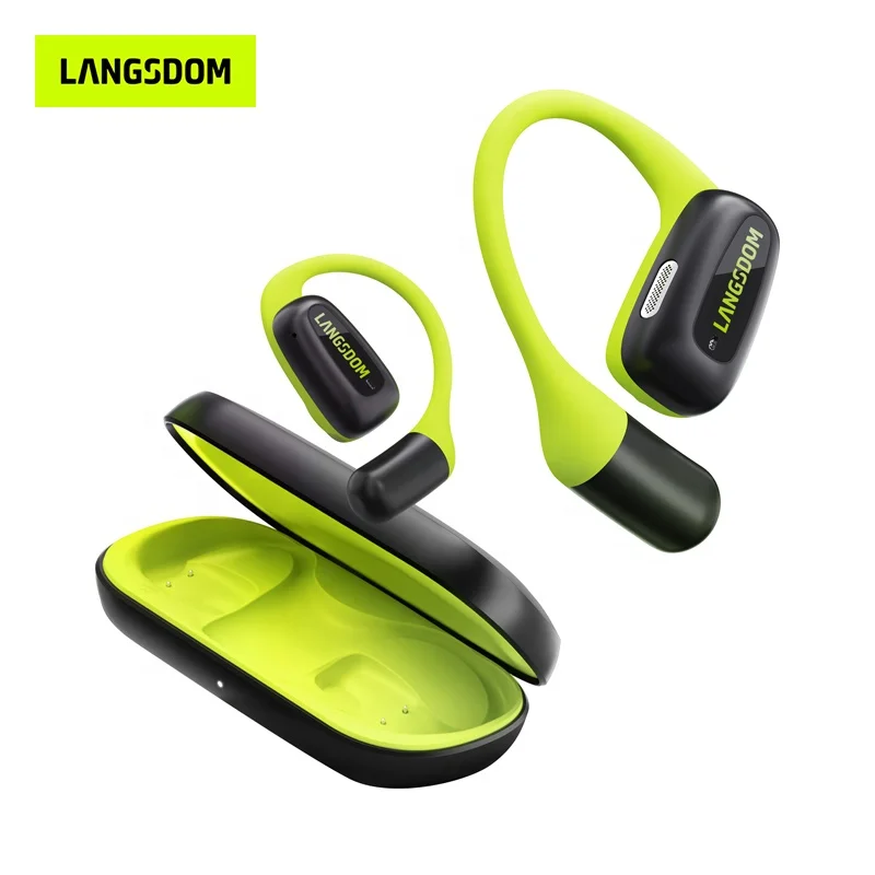 

Наушники AirFit с шумоподавлением и открытым ухом, беспроводные силиконовые Bluetooth-наушники с защитой от воды IPX5, доставка из США