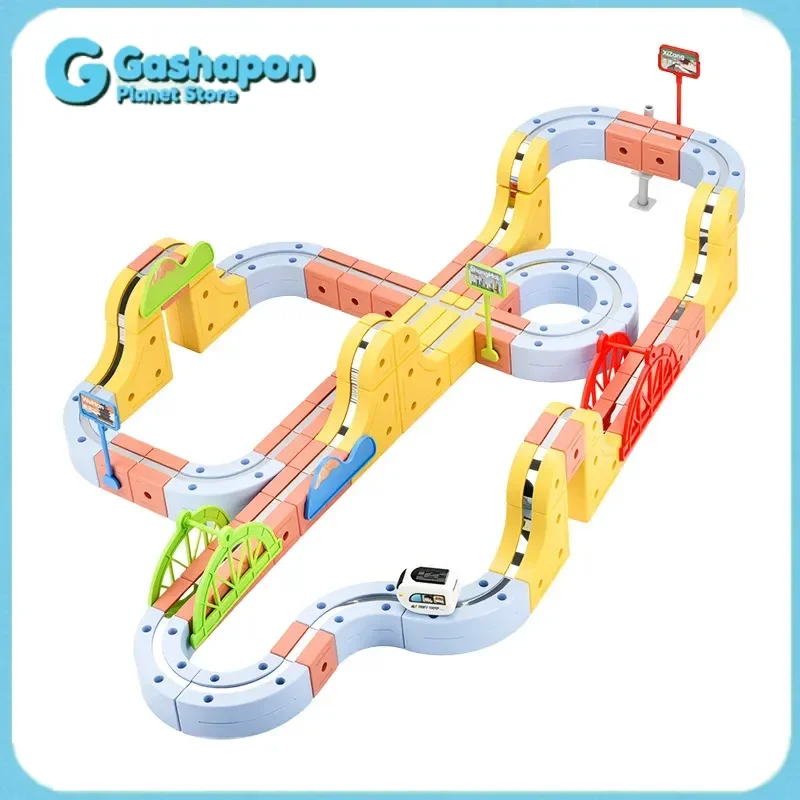 

Электрический магнитный левитирующий трек, набор для сборки автомобиля, антигравитационная подвеска, сделай сам, строительство, STEM, обучение, интерактивный автомобиль