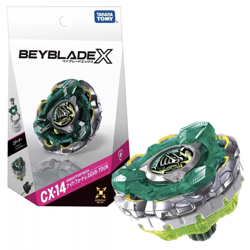 

Игровая карта CX-14 Starter Knight Fortress GV8-70UN Blade CARD GAME, оригинальная, Takara Tomy Bey X