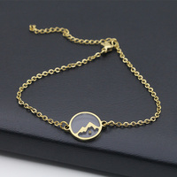 Faith Can Move Mountains Bracelet Stainless Steel Religious  Mustard Seed Bangles Bracelets Women Girl Christian Jewelry Gift