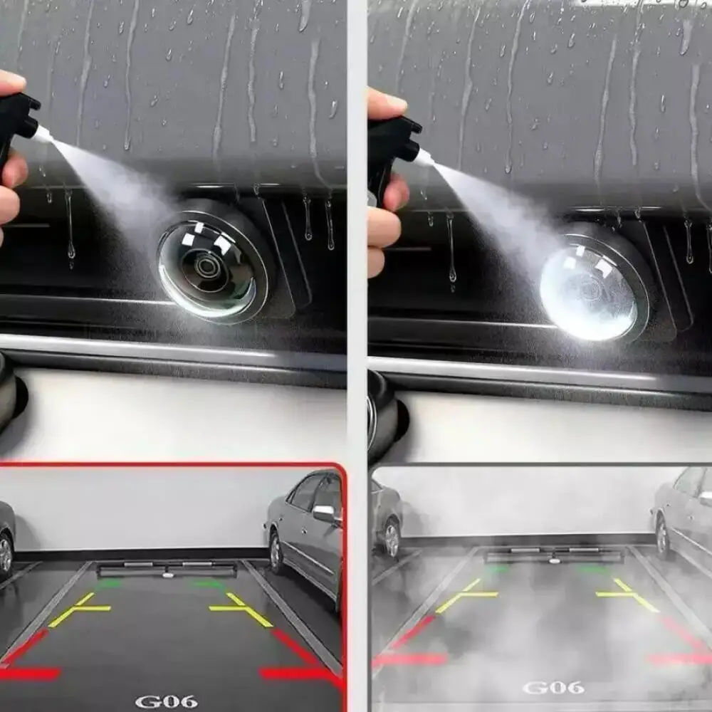 2pcs Car Camera Lens Protector Waterproof Dustproof Anti-Scratch Transparent Guard Cover for Front Bumper 360 Accessories view 4